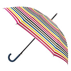 Totes ECO-BRELLA® Auto Open Walker UV Stripe Print Umbrella