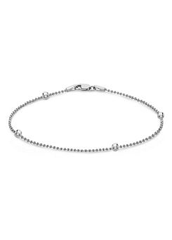 Tuscany Silver Sterling Silver Ball Chain Bracelet