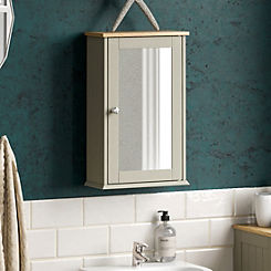 Vida Bathroom Priano 1 Door Mirrored Wall Cabinet