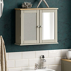 Vida Bathroom Priano 2 Door Mirrored Wall Cabinet