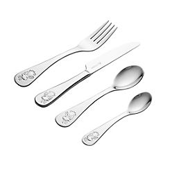 Viners 4 Piece Stainless Steel Kids Fairy Themed Cutlery Set