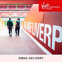 Virgin Experience Days Digital Download Liverpool FC Stadium Tour & Museum Entry for Two Digital E-Voucher