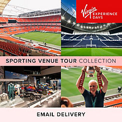 Virgin Experience Days Digital Download Sporting Venue Tour Collection Digital E-Voucher