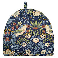 William Morris Set of 2 Navy Strawberry Thief Tea Cosy For One