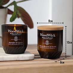 WoodWick ReNew Incense & Myrrh Medium Candle