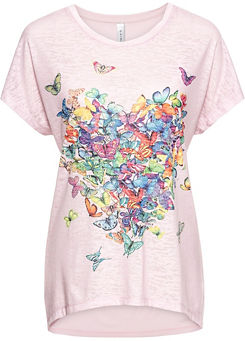 bonprix Butterfly Print T-Shirt