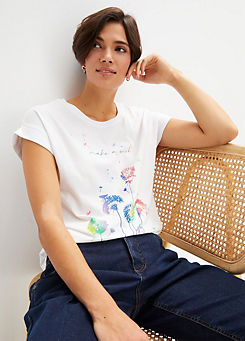 bonprix Dandelion Print T-Shirt