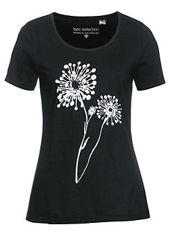 bonprix Elderflower Print T-Shirt
