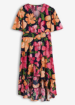 bonprix Floral Midi Dress