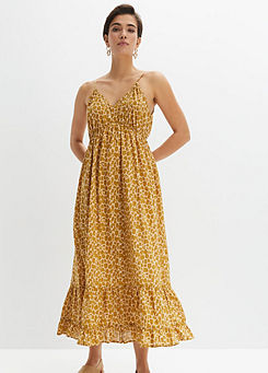 bonprix Leopard Print Maxi Dress