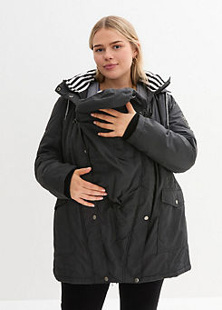 bonprix Long Sleeve Maternity Coat