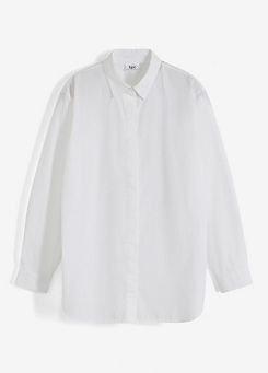 bonprix Longline Cotton Shirt