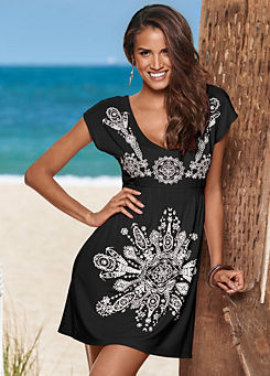 bonprix Printed Beach Dress
