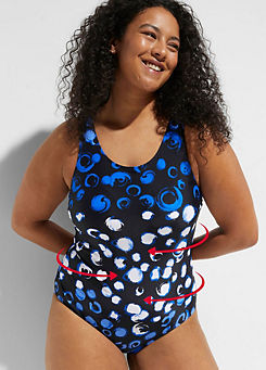 bonprix Printed Shaper Swimsuit