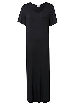 bonprix Short Sleeve Jersey Midi Dress