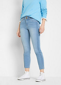 bonprix Skinny Side Seam Jeans