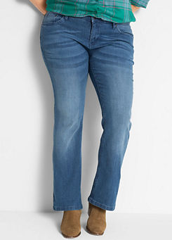 bonprix Stretchy Bootcut Jeans