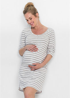bonprix Stripe Maternity Nightie