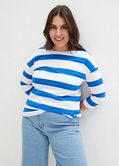 bonprix Stripy Cotton T-Shirt