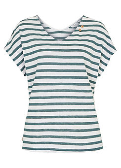 bonprix bonprix Stripy Linen T-Shirt