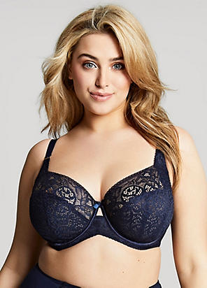 Panache Sculptresse Estel Deep Knickers, Dusk Blue, £23.00