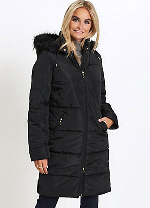 Dip-Dye Padded Coat by bonprix