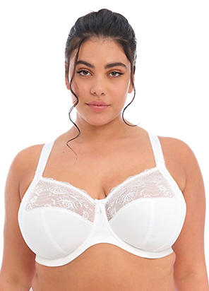 Ilashe Asymmetric Bikini Top / Fuller Bust A - G cup sizes / White – All  Peace Label