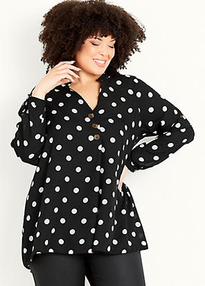 Evans Dobby Shirt | Curvissa
