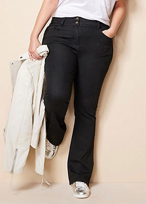 Sheego Denim Bootcut Jeans