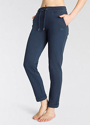 Elasticated Waist Ribbed Straight Leg Joggers by s.Oliver