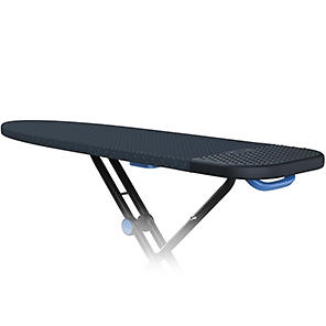 Pocket Plus Folding Blue Ironing Board with Advanced Cover