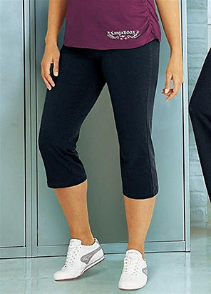 KangaROOS Cropped Sweat Pants | Curvissa