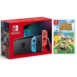 美品Switch Nintendo Nintendo Switch - 32GB Gray Console (with Neon Green/Neon
