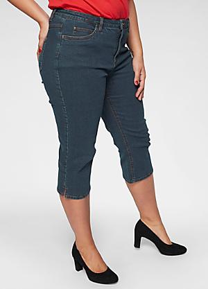 Plus Size Women\'s Curvissa Jeans 14-32 Cropped Sizes | 