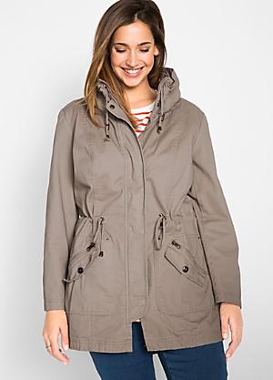 Sports b.p.c. bonprix Collection Women's Windbreaker Hooded Jacket Size  EUR-46 
