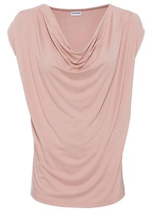 pink batwing top