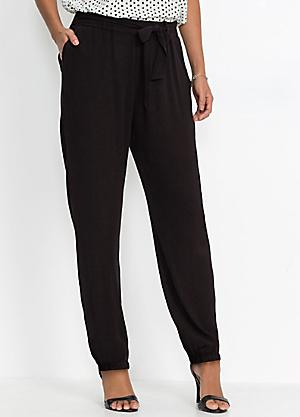 Plus size patterned trousers Clearance
