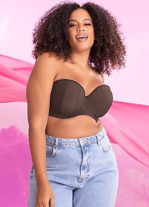 Shop for Strapless Bras Lingerie Curvissa Plus Size