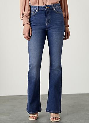 Plus Size Women's Flared Jeans | Sizes 