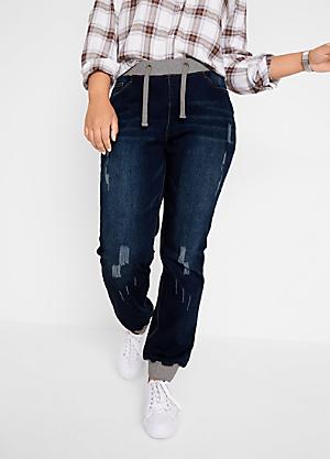 plus size women's ripped jeans
