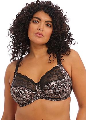 Buy DD-GG Black Recycled Lace Comfort Full Cup Bra 32G | Bras | Argos