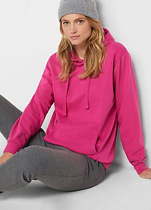 pink hoodies plus size