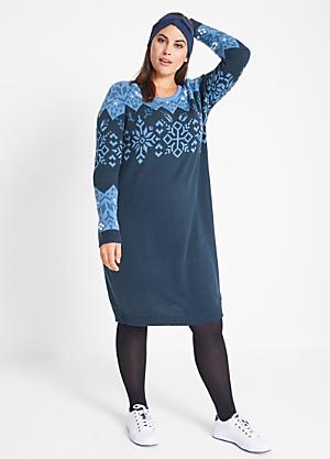 Plus Size Women's Jumper Dresses 