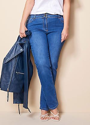 size 22 straight leg jeans