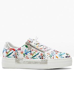 multi coloured trainers womens