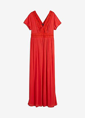 red a line dress plus size