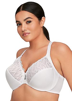 Plus Size Bras for Women Front Closure Seamless Push Up Sexy Bras Bralette  Breathable Skin Friendly Cotton Bra