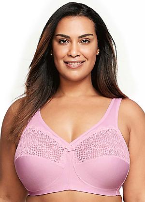 Buy A-GG Pink Floral Lace Post Surgery Front Fastening Bra 38G | Bras |  Argos