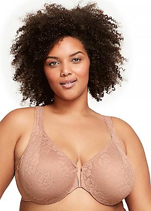 TJSKLCV Front Fastening Bras for Women UK, Plus Size Women's Sexy Lace  Printed Bra Without Steel Ring for Comfort, Wireless Underwear Front  Closure Sports Bra for Women (A-Beige, 36) : : Fashion