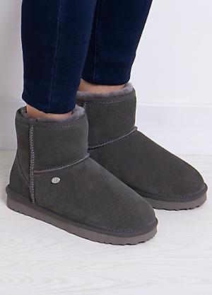 Shop for Just Sheepskin Footwear Fashion Curvissa Plus Size